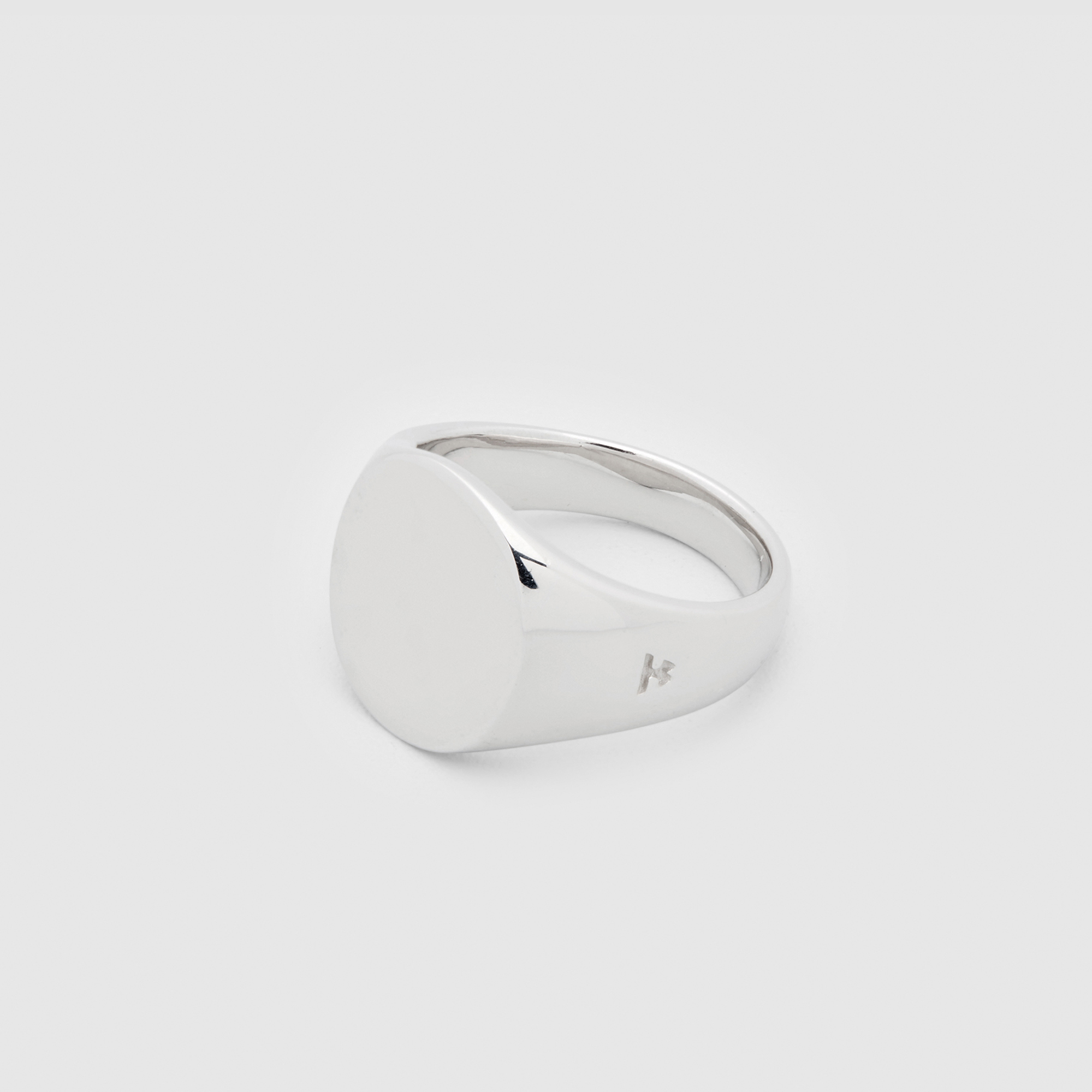 【美品】TOMWOOD Mini Signet Oval Ring #10 Mini Signet Oval Gold - Tom Wood Project Official Online Store