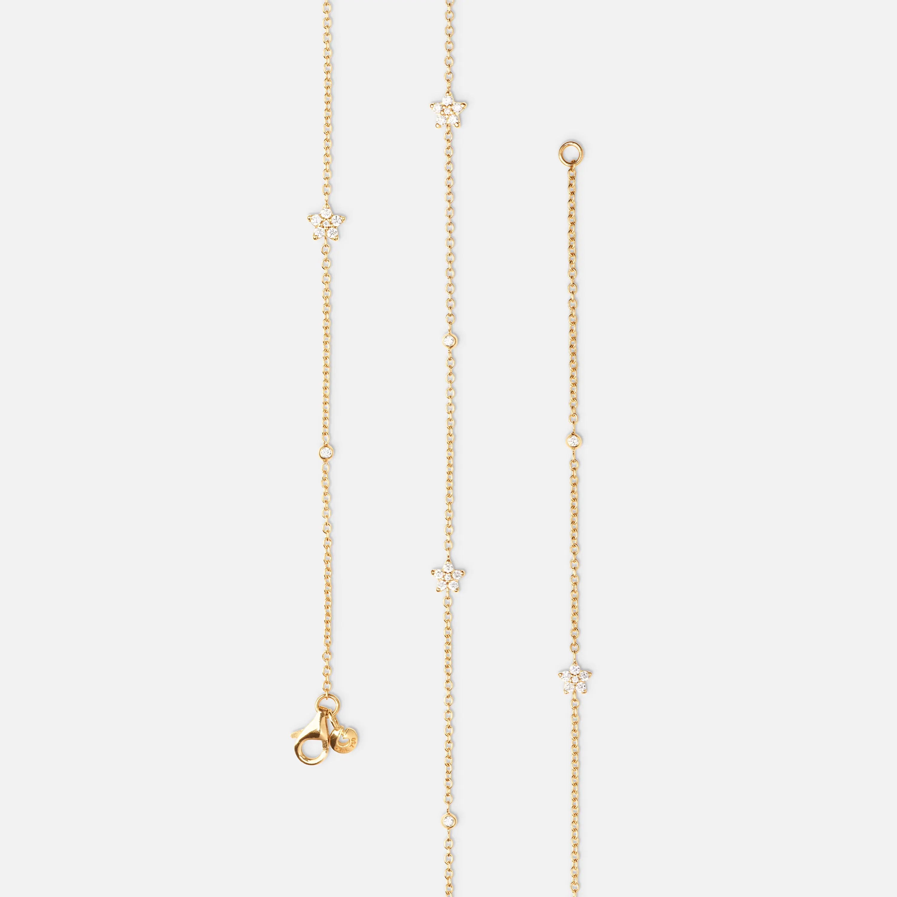 Shooting Stars collier - 80 cm med 85 diamanter | Ole Lynggaard